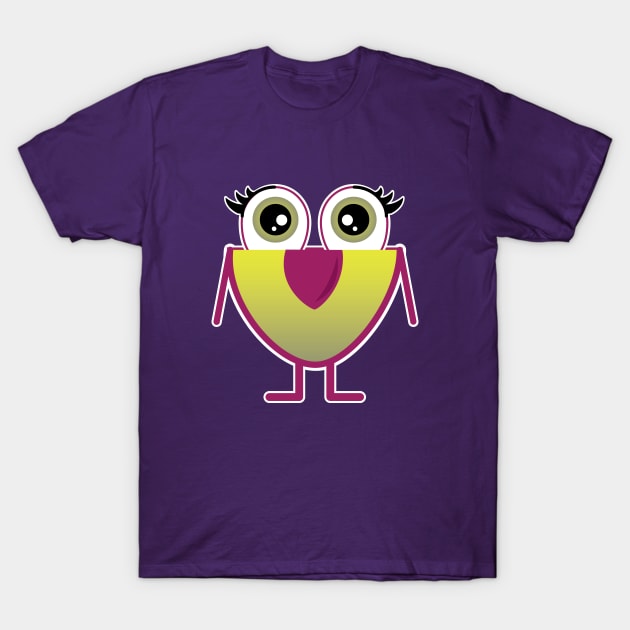 Funny Plum T-Shirt by tjasarome